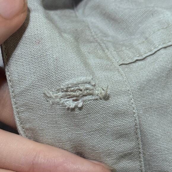 Vintage 90s Barn Jacket Shacket Jacket Medium Workwear Fisherman Core Fall - Picture 8 of 8